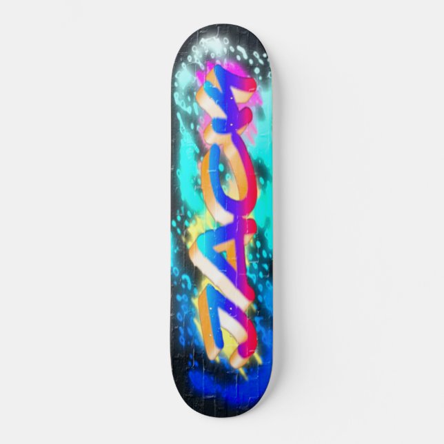 JACK Customized Graffiti Skateboard (Front)