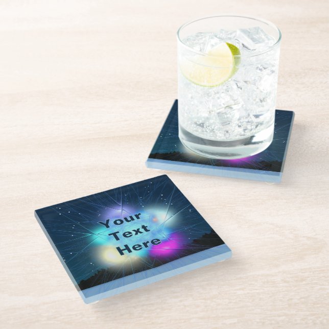 Jack Frost Glass Coaster (Angled)