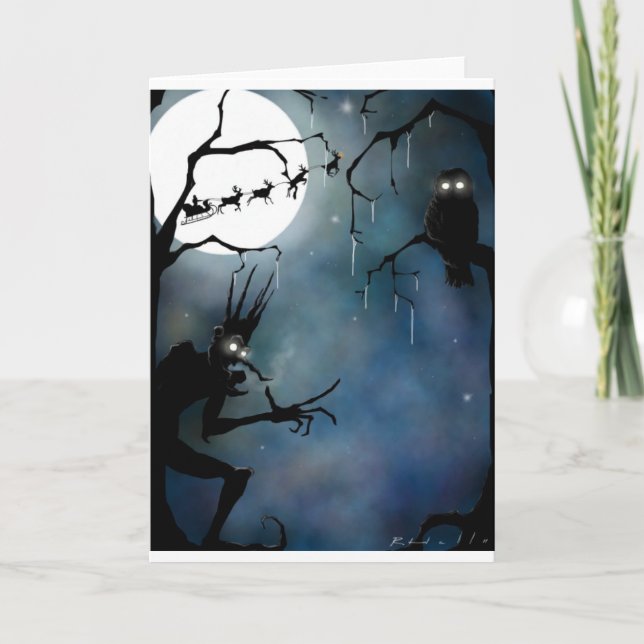 Jack Frost Holiday Card (Front)