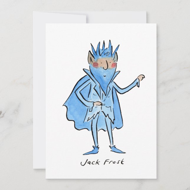 Jack Frost Invitation (Front)