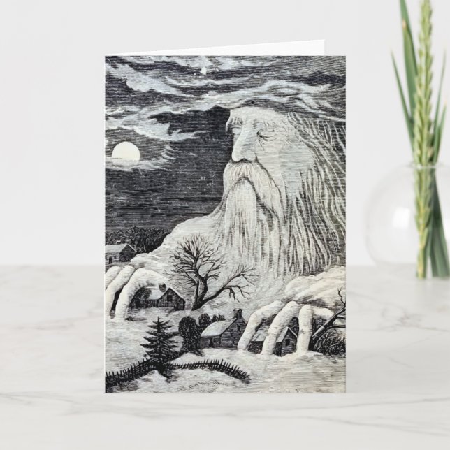 "Jack Frost" Vintage Illustration Card (Front)