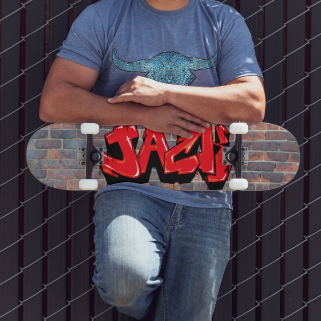 Jack Graffiti Custom Personalized Skateboard (Outdoor 3)