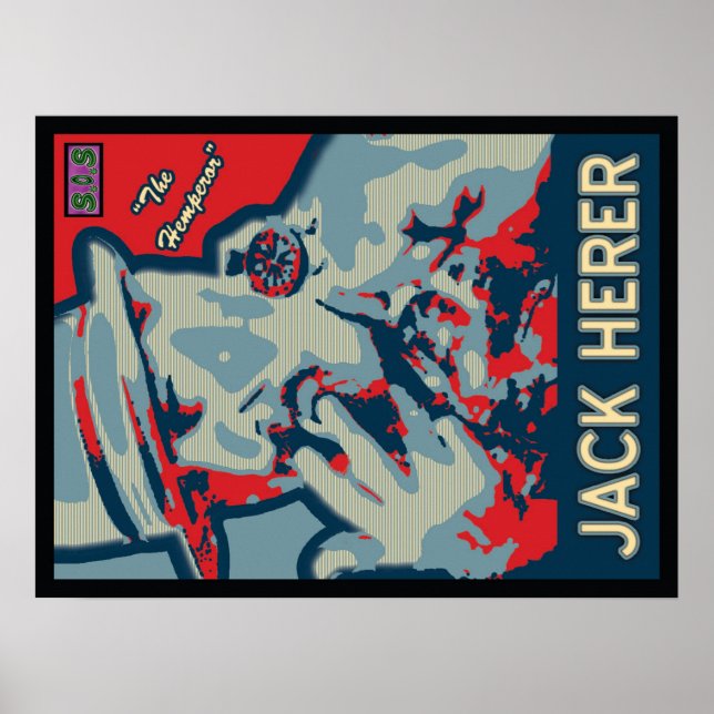 Jack Herer - Poster SOS 18x24 (Devant)