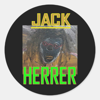 JACK HERRER CLASSIC ROUND STICKER
