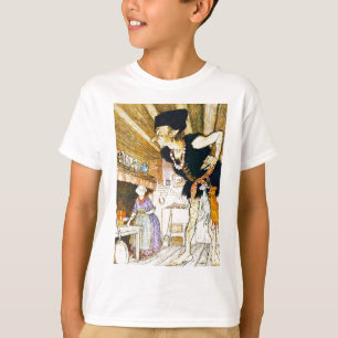 Jack In The Beanstalk T Shirt by Arthur Rackham