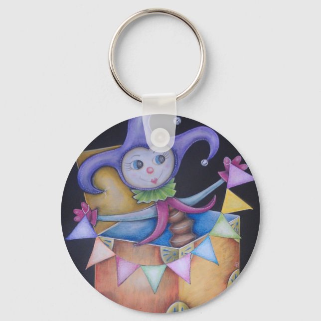 Jack in the box keychain (Front)