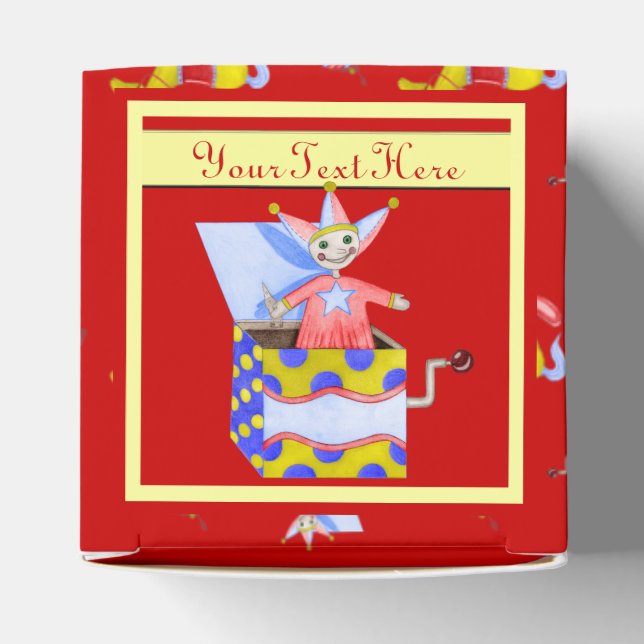 Jack-in-the-Box - Traditional Toys (Primary Colour Favor Box (Top)