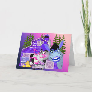 Jack & Jenny Barn Greeting Card