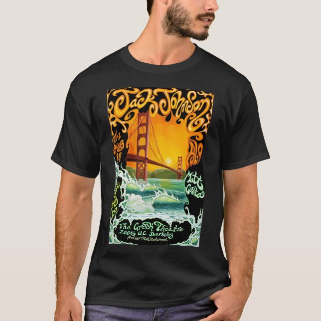 Jack Johnson Merch Vtg T-Shirt (Front)