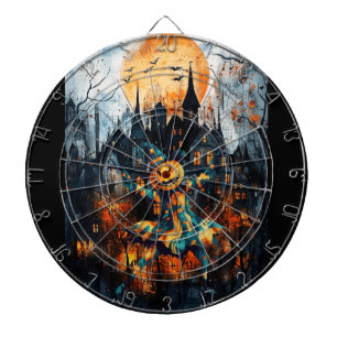 JACK LANTERN CAN'T WAIT FOR HALLOWEEN DARTBOARD
