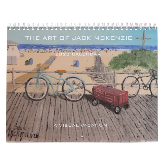 Jack Mckenzie Art 2023 Calendar (Cover)