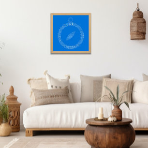 Jack Name Cloud Customizable Poster