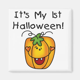 Jack O Lantern 1st Halloween T-shirts and Gifts Magnet