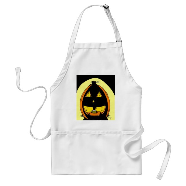 Jack o' Lantern Apron (Front)