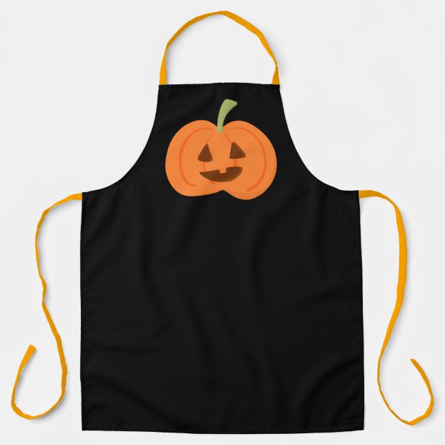 Jack-O-Lantern Apron (Front)