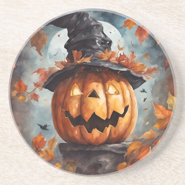 Jack O Lantern  Coaster (Front)