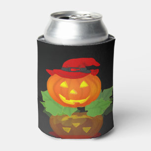 Jack-o-Lantern Custom Can Cooler