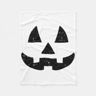 Jack O Lantern Face Cute Halloween Costume Men Wom Fleece Blanket