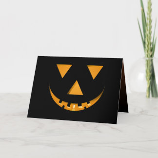 Jack-o-Lantern Halloween Party Invitation Card
