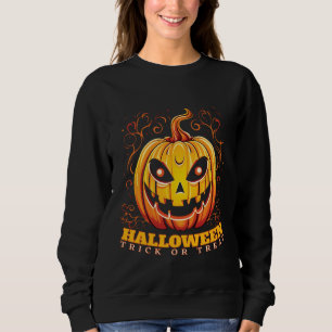 Jack-O-Lantern Halloween Pumpkin Sweatshirt
