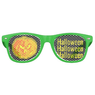 Jack O Lantern Halloween Triple Retro Sunglasses