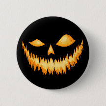 Jack O Lantern In The Dark With An Evil Grin 2