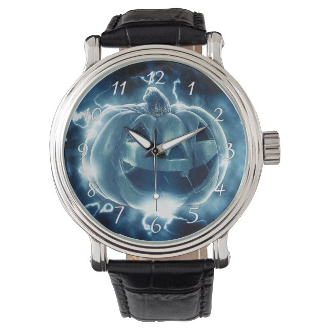  jack-o-lantern in the rain watch (Front)