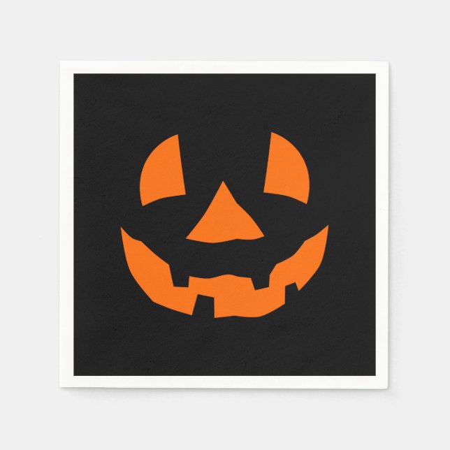  Jack O Lantern Napkin (Front)