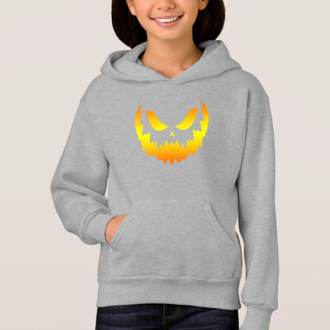 Jack O Lantern Pumpkin Face Gradient (Front)