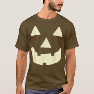 Jack O' Lantern Pumpkin Face Halloween Costume 571 T-Shirt