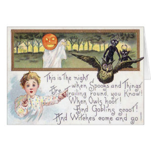 Jack O' Lantern Pumpkin Ghost Owl Goblin