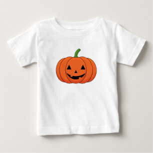 Jack-O'-Lantern Pumpkin Halloween Baby T-Shirt