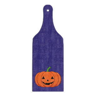 Jack-O'-Lantern Pumpkin Halloween Cutting Board