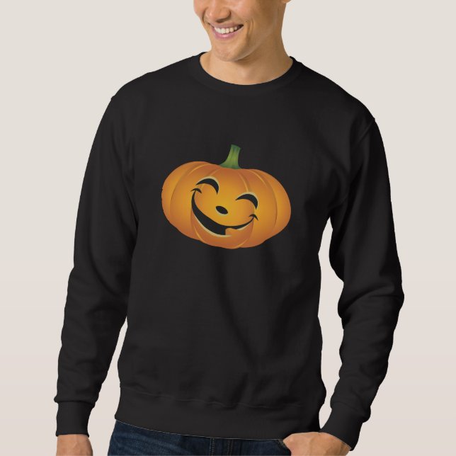 Jack O Lantern Pumpkin Halloween Shirt (Front)