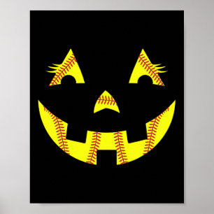 Jack O Lantern Softll Halloween Costume Mom Women Poster