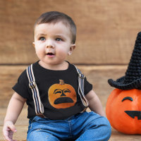 Jack o' Lantern Unhappy Face, Halloween Pumpkin