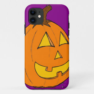 Jack o' Lantern violet iPhone 5 Coque