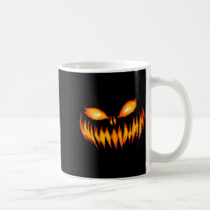 Jack O Lantern Y Carved Pumpkin Face Halloween Cos Coffee Mug