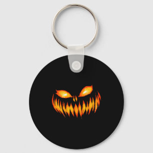 Jack O Lantern Y Carved Pumpkin Face Halloween Cos Keychain