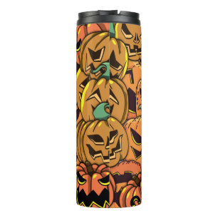 Jack-O'-Lanterns Galore Thermal Tumbler