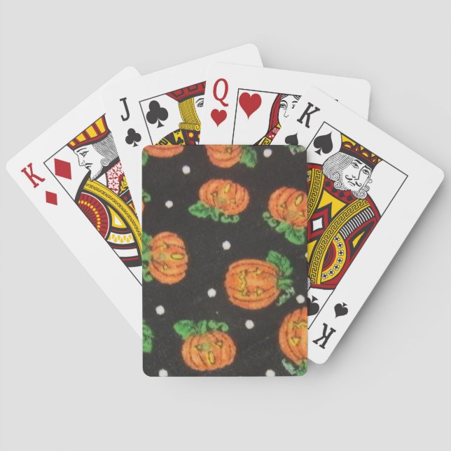 Jack O' Lanterns Playing Cards (Back)