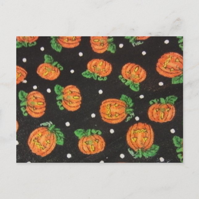 Jack O' Lanterns Postcard (Front)