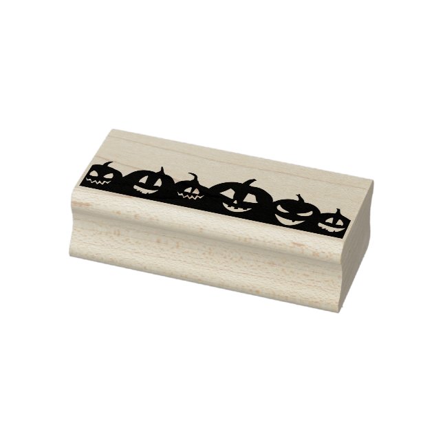 Jack-o-lanterns Rubber Stamp (Stamp)