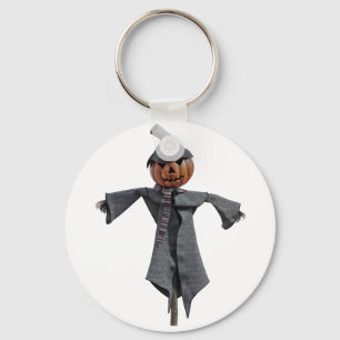 Jack O Scarecrow Keychain