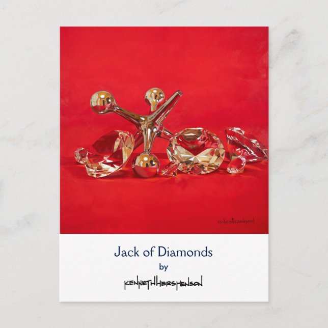Jack of Diamonds, Postcard (Front)