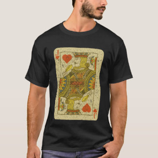 Jack Of Hearts Playing Card T-Shirt
