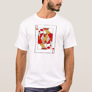 Jack of Hearts Playing Card T-Shirt
