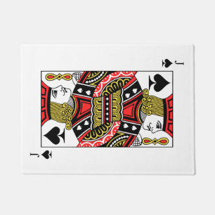 Jack of Spades Doormat