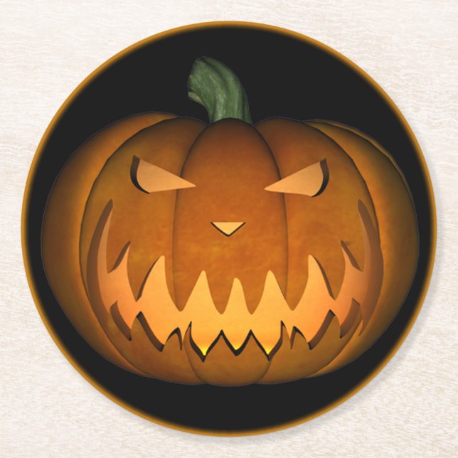 Jack O'lantern Coaster (Front)
