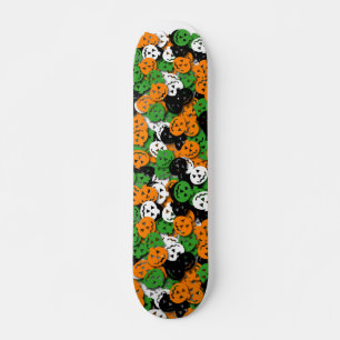 Jack O'Lantern Confetti Skateboard